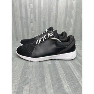 Under Armour Squad Sneakers Black White Women's Size 10.5